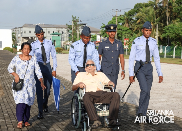 SLAF FALLEN WAR HEROES HONOURED AT THE WAR HEROES MONUMENT SLAF TRADE TRAINING SCHOOL, EKALA